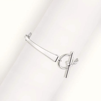 [Super CiCi]CLOU DE FORGE BRACELET WITH SQUARE CONE STUDS