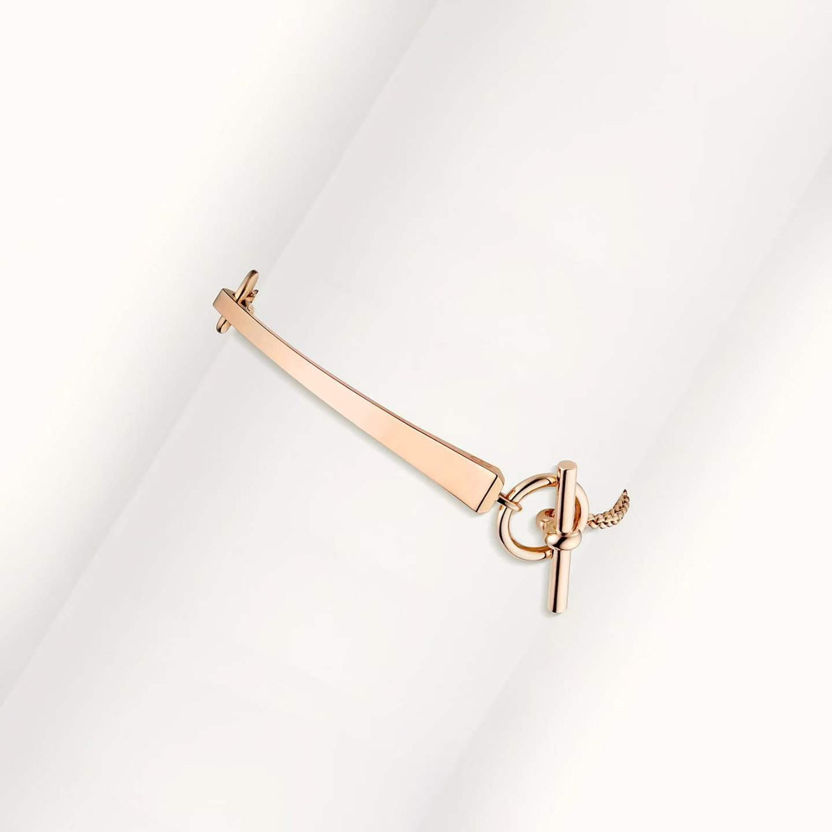 [Super CiCi]CLOU DE FORGE BRACELET WITH SQUARE CONE STUDS