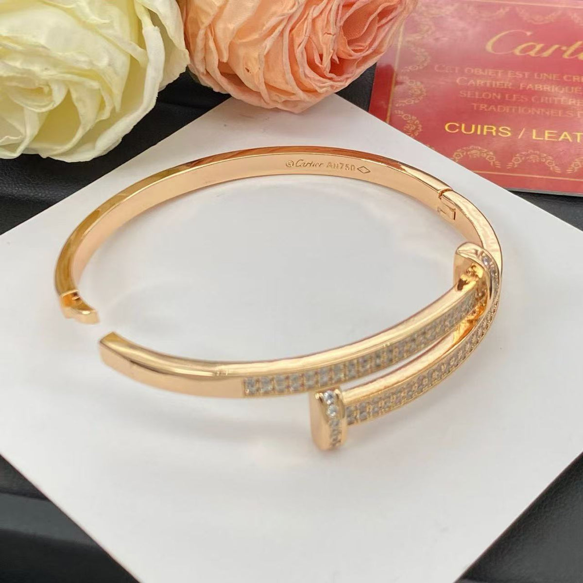 [Super CiCi]NEW ROSE GOLD 6.1MM BRACELET