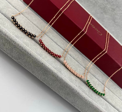 [Super CiCi]CLASH COLLECTION AGATE CHALCEDONY STUD NECKLACE