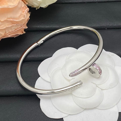 [Super CiCi]FIRST RELEASE. NEW NAIL PINK DIAMOND BANGLE