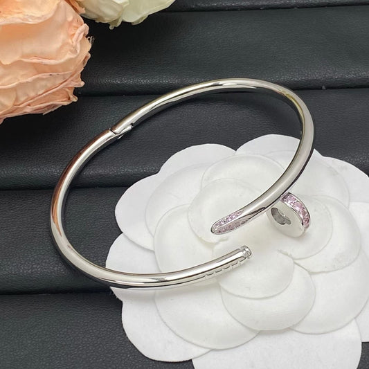 [Super CiCi]FIRST RELEASE. NEW NAIL PINK DIAMOND BANGLE