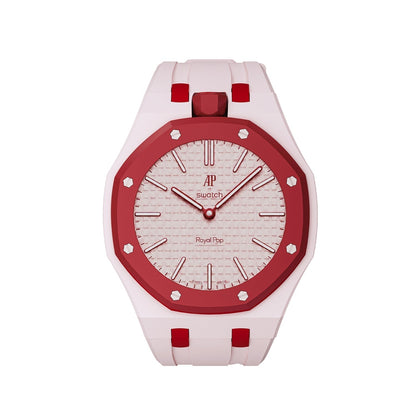 [Super CiCi]Royal Oak Pop Exclusive Bioceramic Case & Silicone Strap Mix Color