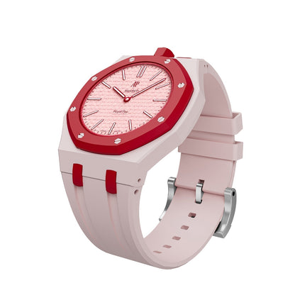 [Super CiCi]Royal Oak Pop Exclusive Bioceramic Case & Silicone Strap Mix Color