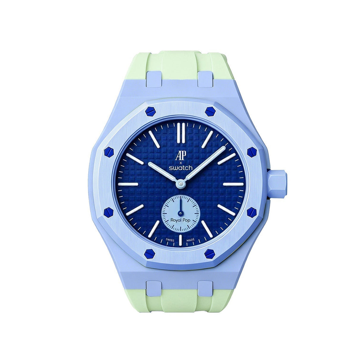 [Super CiCi]Royal Oak Pop Exclusive Bioceramic Case & Silicone Strap Mix Color