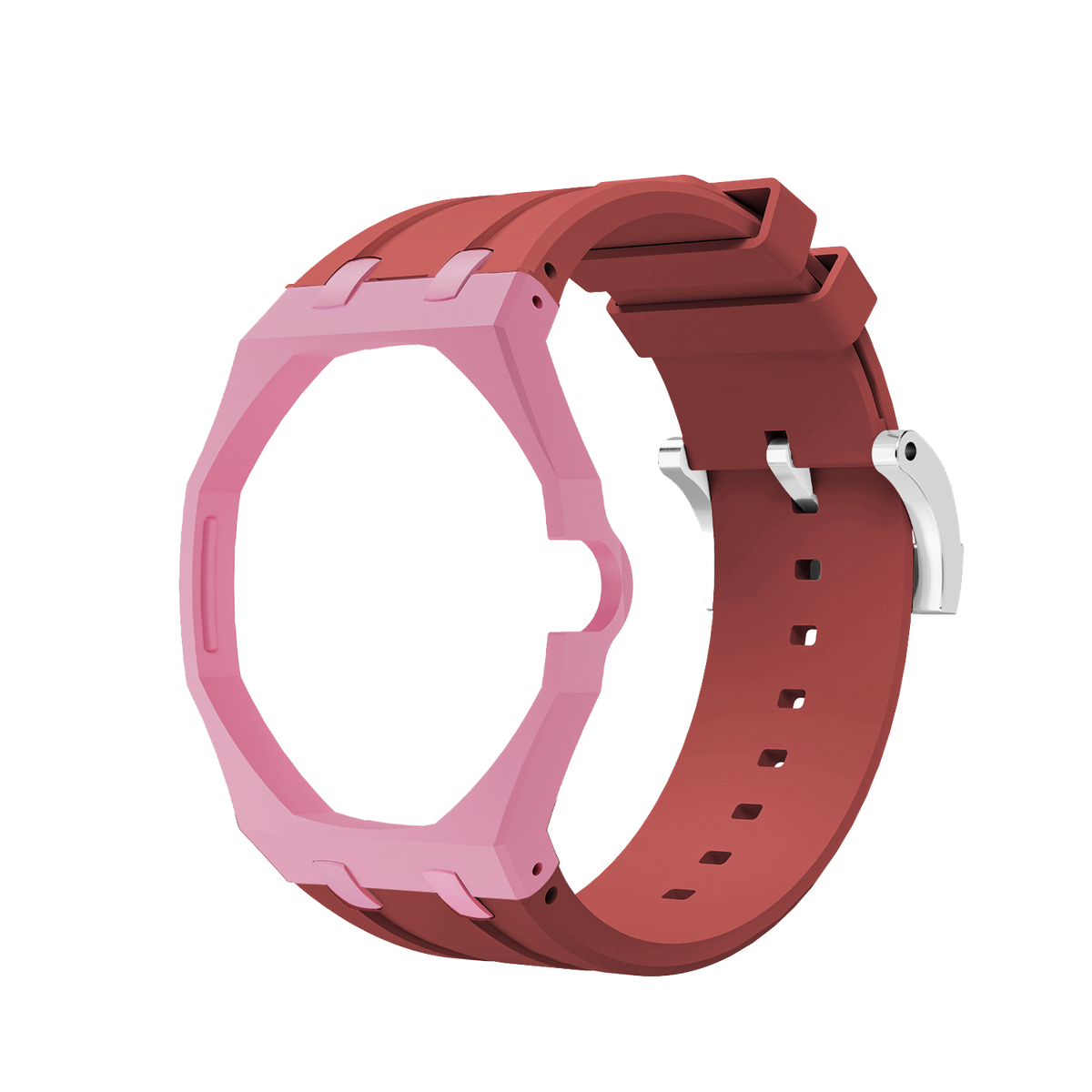 [Super CiCi]Royal Oak Pop Exclusive Bioceramic Case & Silicone Strap Mix Color