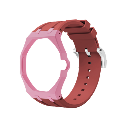[Super CiCi]Royal Oak Pop Exclusive Bioceramic Case & Silicone Strap Mix Color