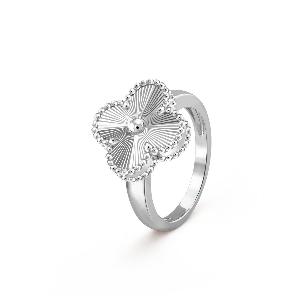 [Super CiCi ]CLOVER SILVER RING