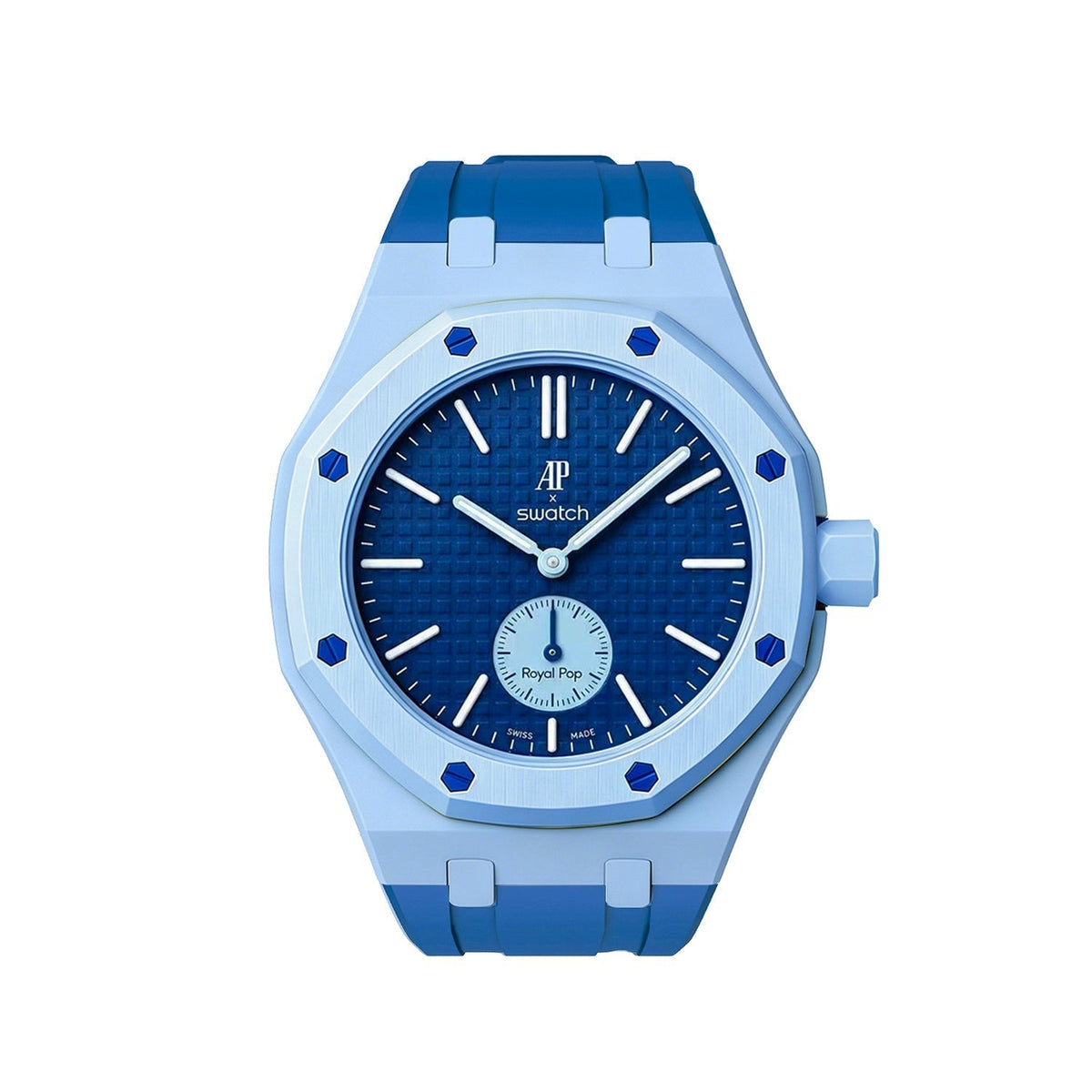 [Super CiCi]Royal Oak Pop Exclusive Bioceramic Case & Silicone Strap Mix Color