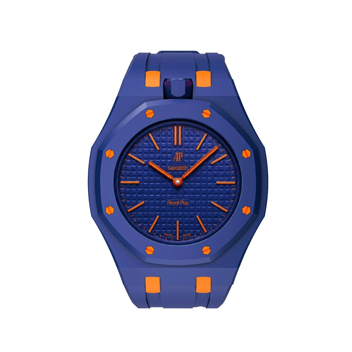[Super CiCi]Royal Oak Pop Exclusive Bioceramic Case & Silicone Strap Mix Color