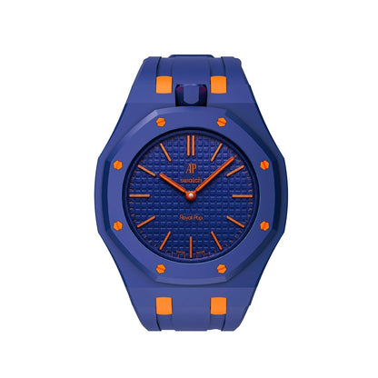 [Super CiCi]Royal Oak Pop Exclusive Bioceramic Case & Silicone Strap Mix Color