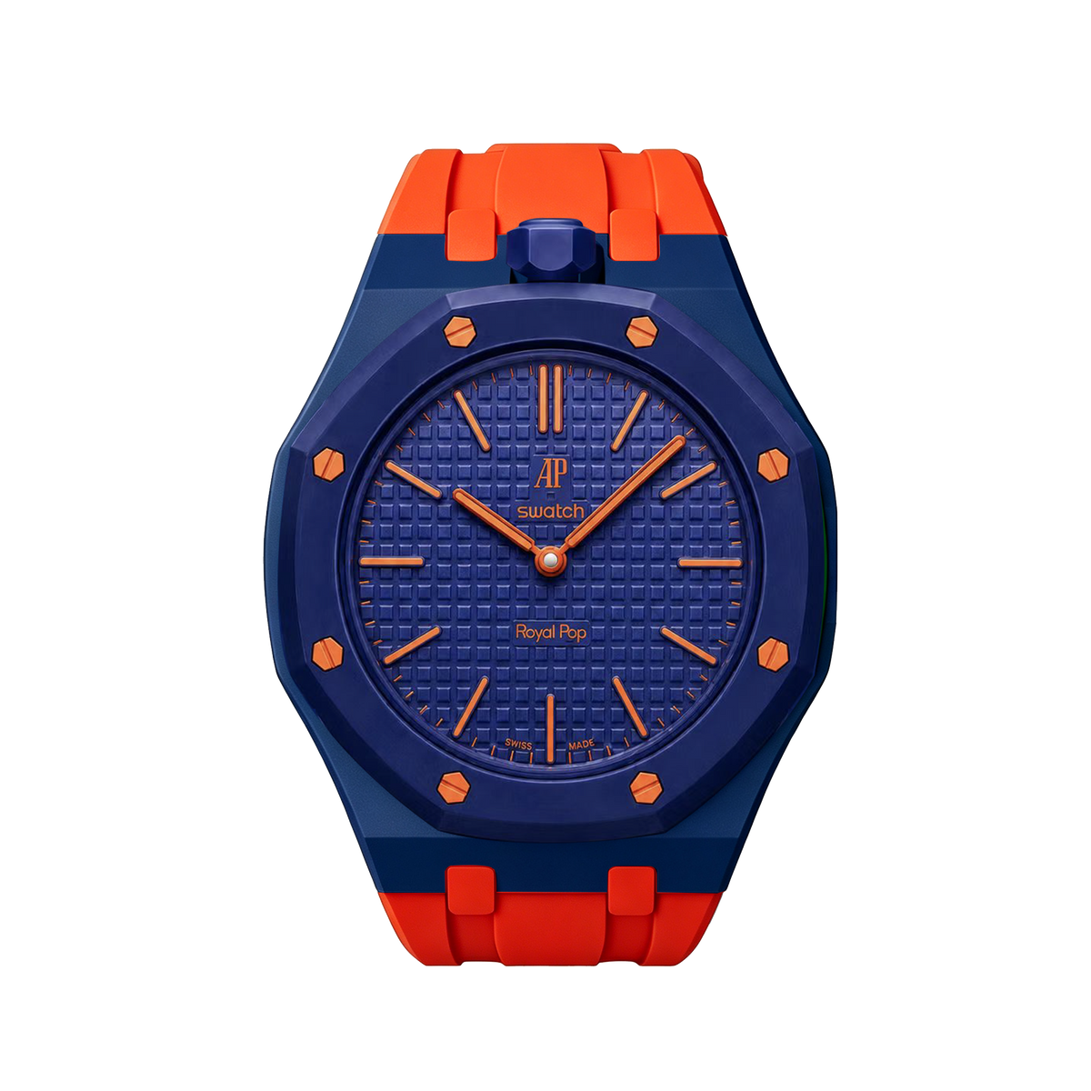 [Super CiCi]Royal Oak Pop Exclusive Bioceramic Case & Silicone Strap Mix Color