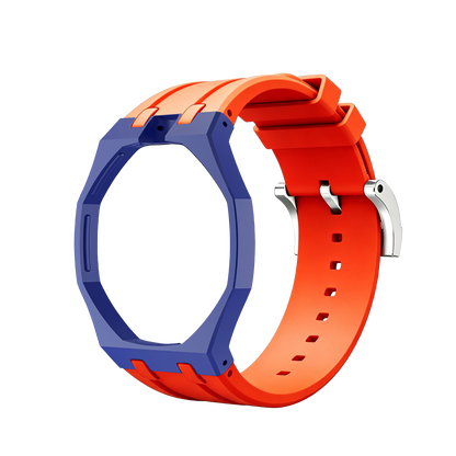 [Super CiCi]Royal Oak Pop Exclusive Bioceramic Case & Silicone Strap Mix Color