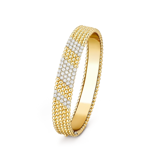 [Super CiCi]  FIVE-ROW DIAMOND BRACELET