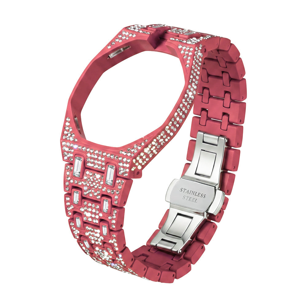 [Super CiCi]Royal Oak Pop Exclusive Bioceramic Case & Bioceramic Strap Full Diamond