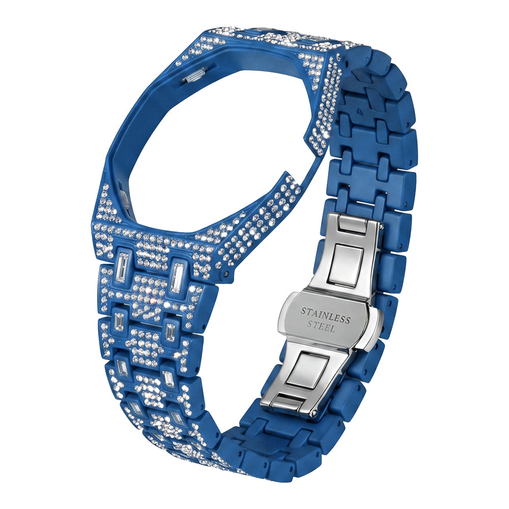[Super CiCi]Royal Oak Pop Exclusive Bioceramic Case & Bioceramic Strap Full Diamond