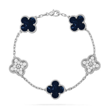 [Super CiCi ]CLOVER 5 MOTIF PIETERSITE BRACELET COLLECTION
