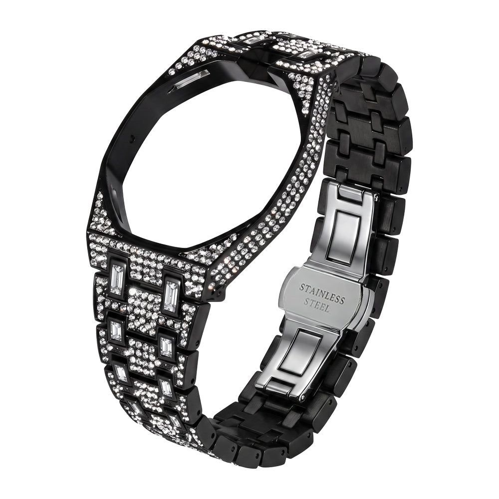 [Super CiCi]Royal Oak Pop Exclusive Bioceramic Case & Bioceramic Strap Full Diamond