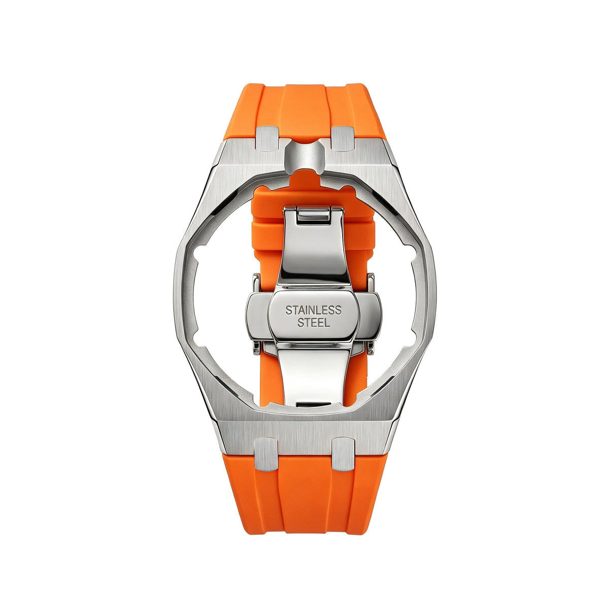 [Super CiCi]Royal Oak Pop Exclusive Steel Case & Silicone Strap With Cradle