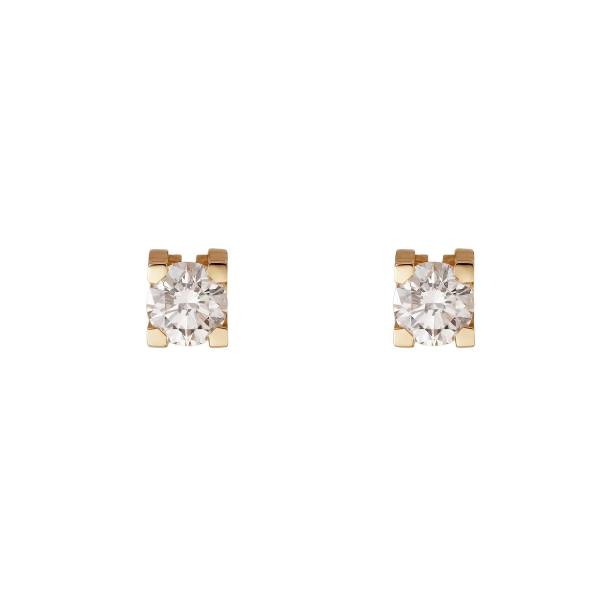 [Super CiCi]C DE DIAMOND STUD EARRINGS