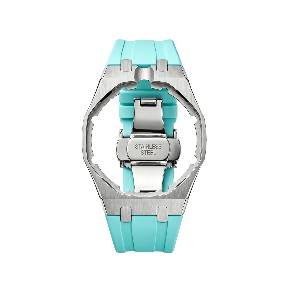 [Super CiCi]Royal Oak Pop Exclusive Steel Case & Silicone Strap With Cradle