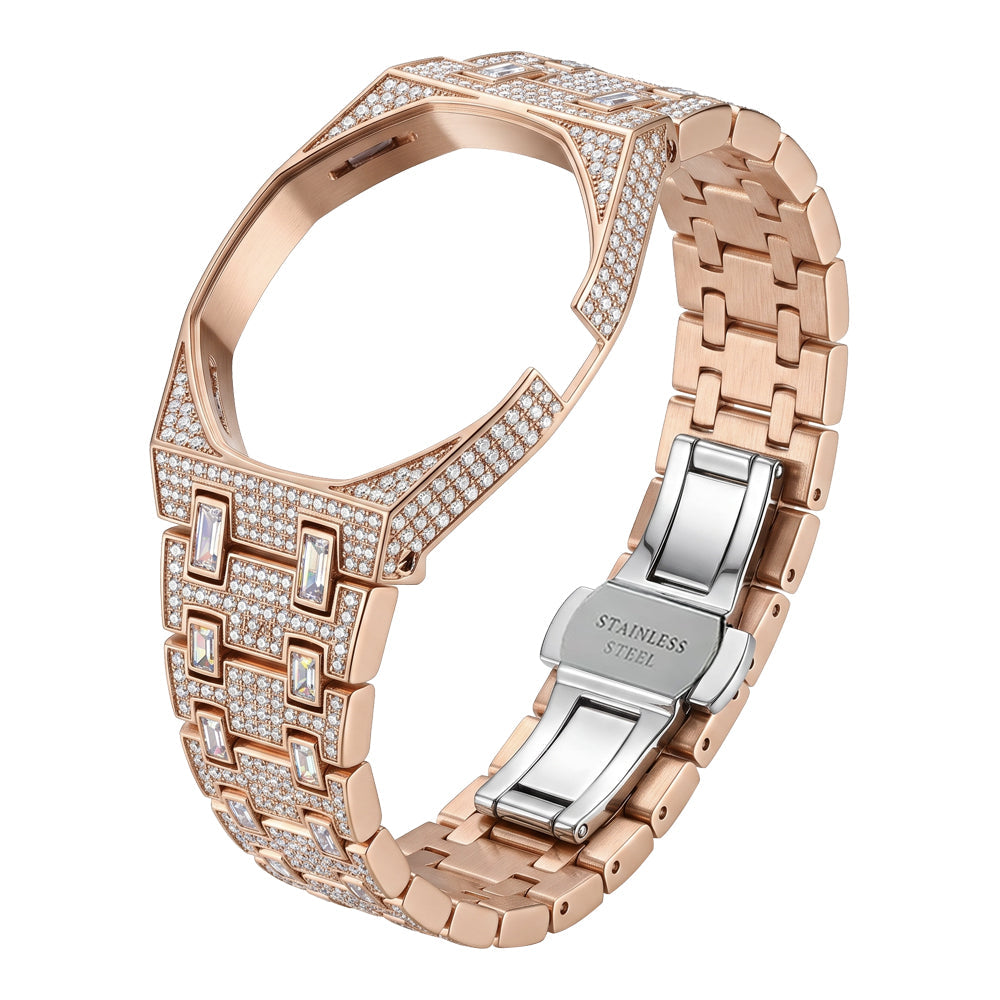[Super CiCi]Royal Oak Pop Exclusive Bioceramic Case & Bioceramic Strap Full Diamond