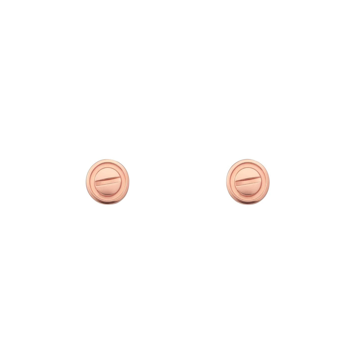 [Super CiCi]LOVE 7.2MM HOOP EARRINGS