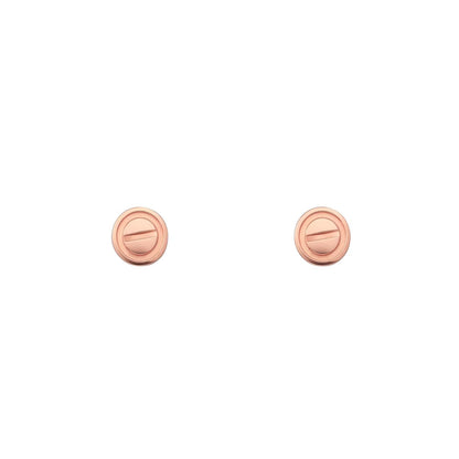 [Super CiCi]LOVE 7.2MM HOOP EARRINGS