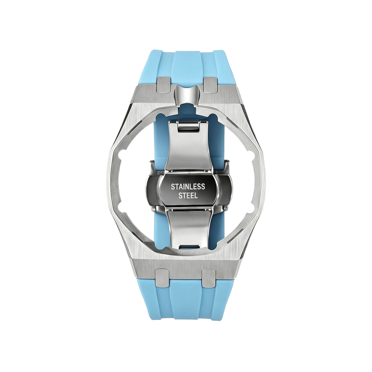 [Super CiCi]Royal Oak Pop Exclusive Steel Case & Silicone Strap With Cradle