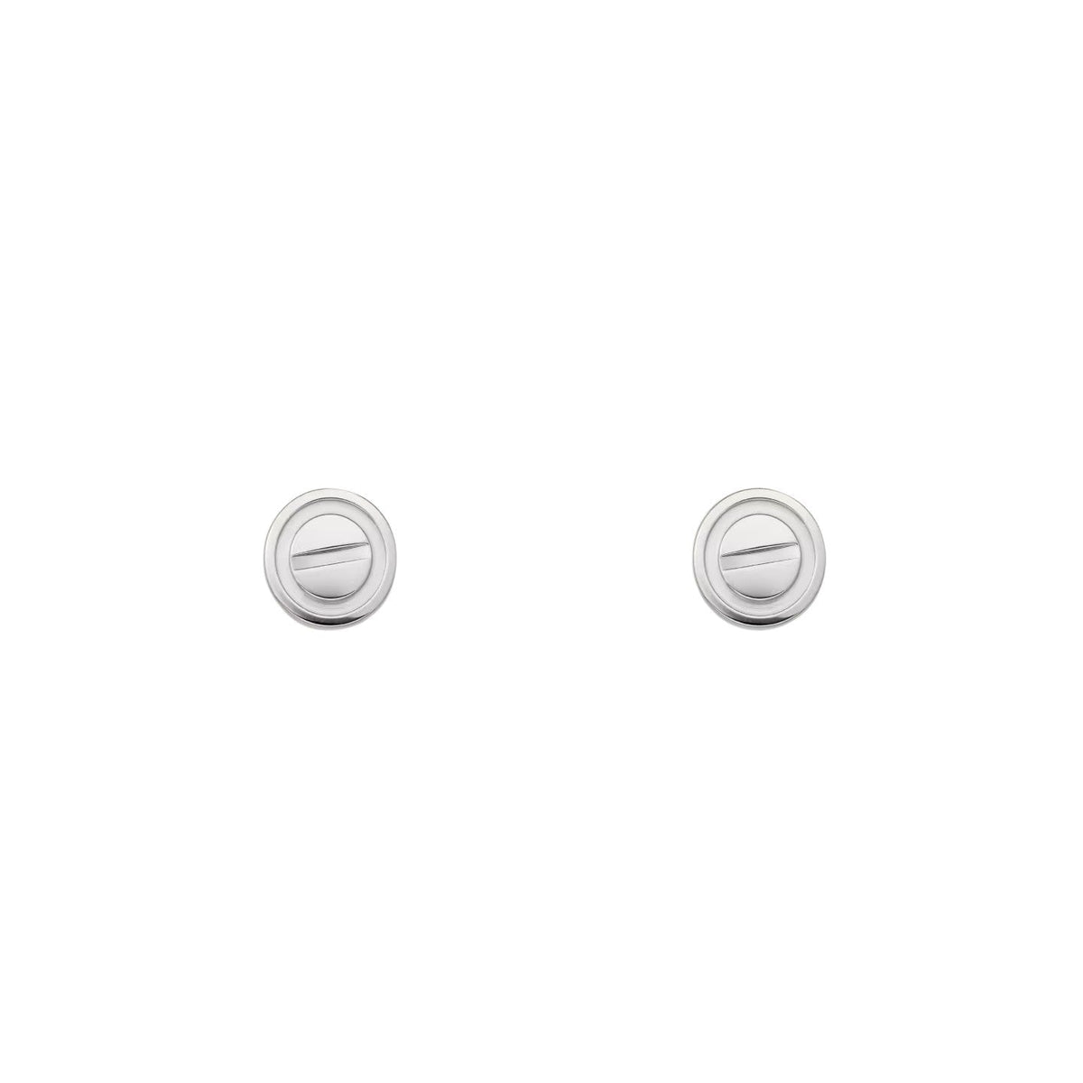 [Super CiCi]LOVE 7.2MM HOOP EARRINGS