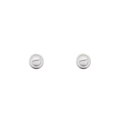 [Super CiCi]LOVE 7.2MM HOOP EARRINGS
