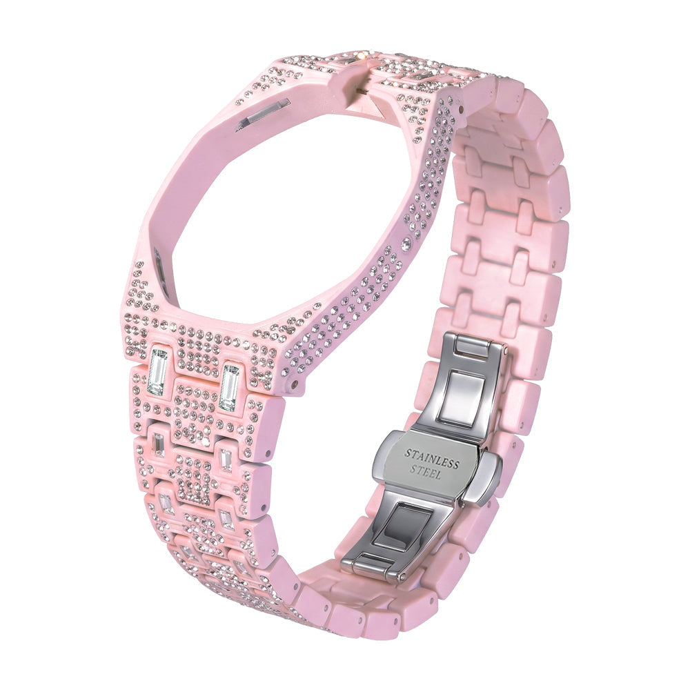 [Super CiCi]Royal Oak Pop Exclusive Bioceramic Case & Bioceramic Strap Full Diamond