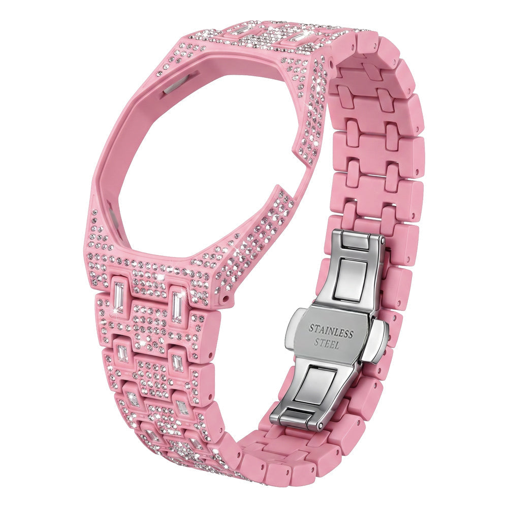 [Super CiCi]Royal Oak Pop Exclusive Bioceramic Case & Bioceramic Strap Full Diamond