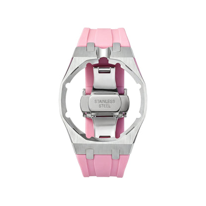 [Super CiCi]Royal Oak Pop Exclusive Steel Case & Silicone Strap With Cradle
