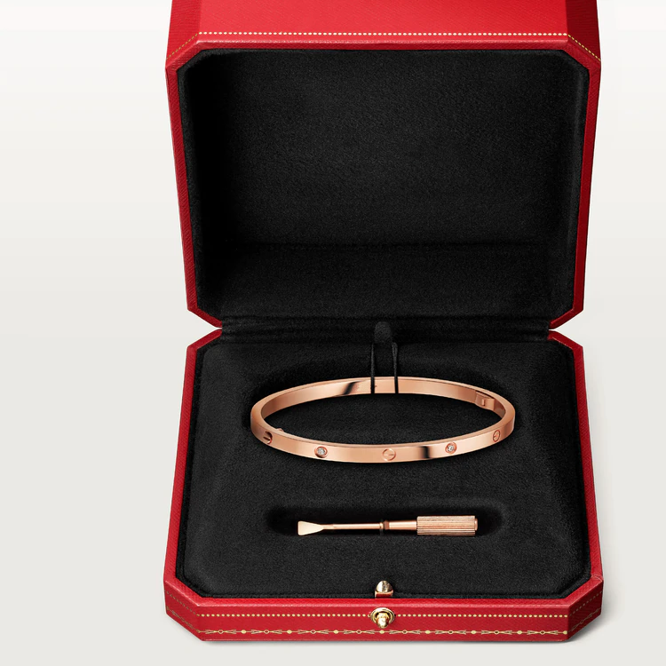 [Super CiCi ]LOVE BRACELET 3.65MM 6 DIAMONDS