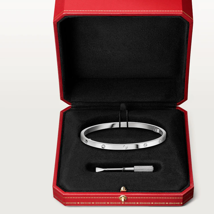 [Super CiCi ]LOVE BRACELET 3.65MM 6 DIAMONDS