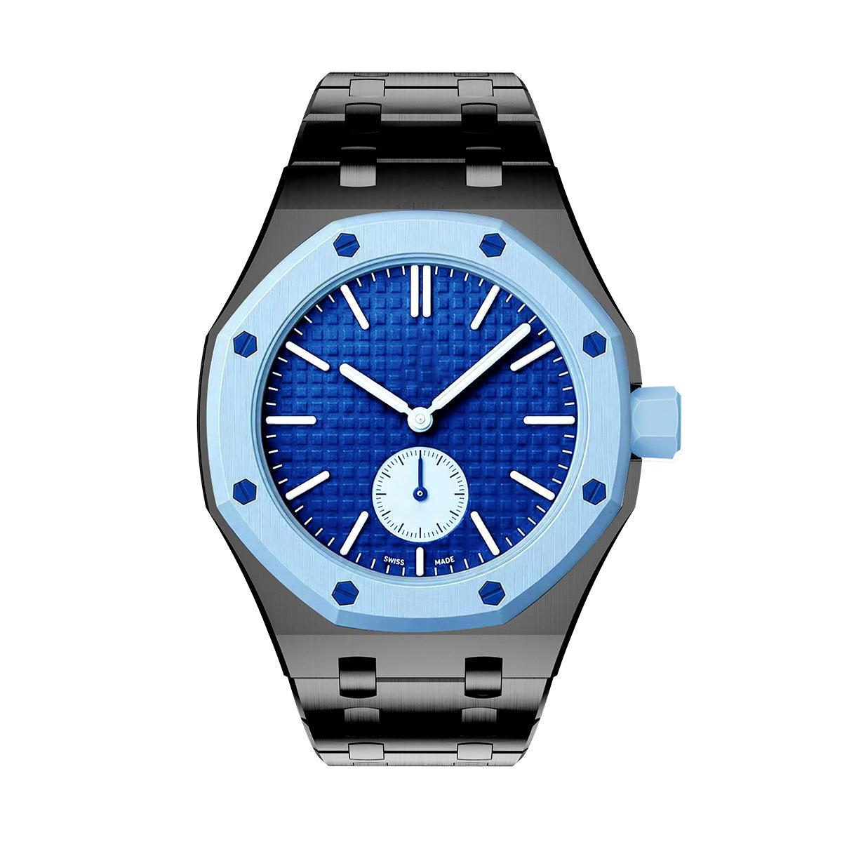 [Super CiCi]OAK POP EXCLUSIVE BLACK STEEL STRAP