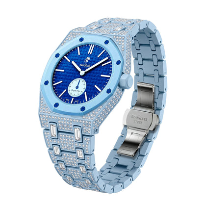 [Super CiCi]Royal Oak Pop Exclusive Bioceramic Case & Bioceramic Strap Full Diamond