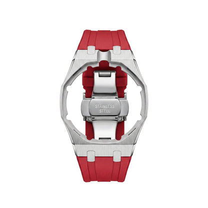 [Super CiCi]Royal Oak Pop Exclusive Steel Case & Silicone Strap With Cradle
