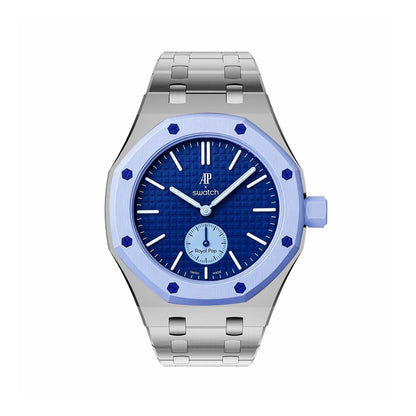 [Super CiCi]ROYAL OAK POP EXCLUSIVE STEEL CASE & SILICONE STRAP
