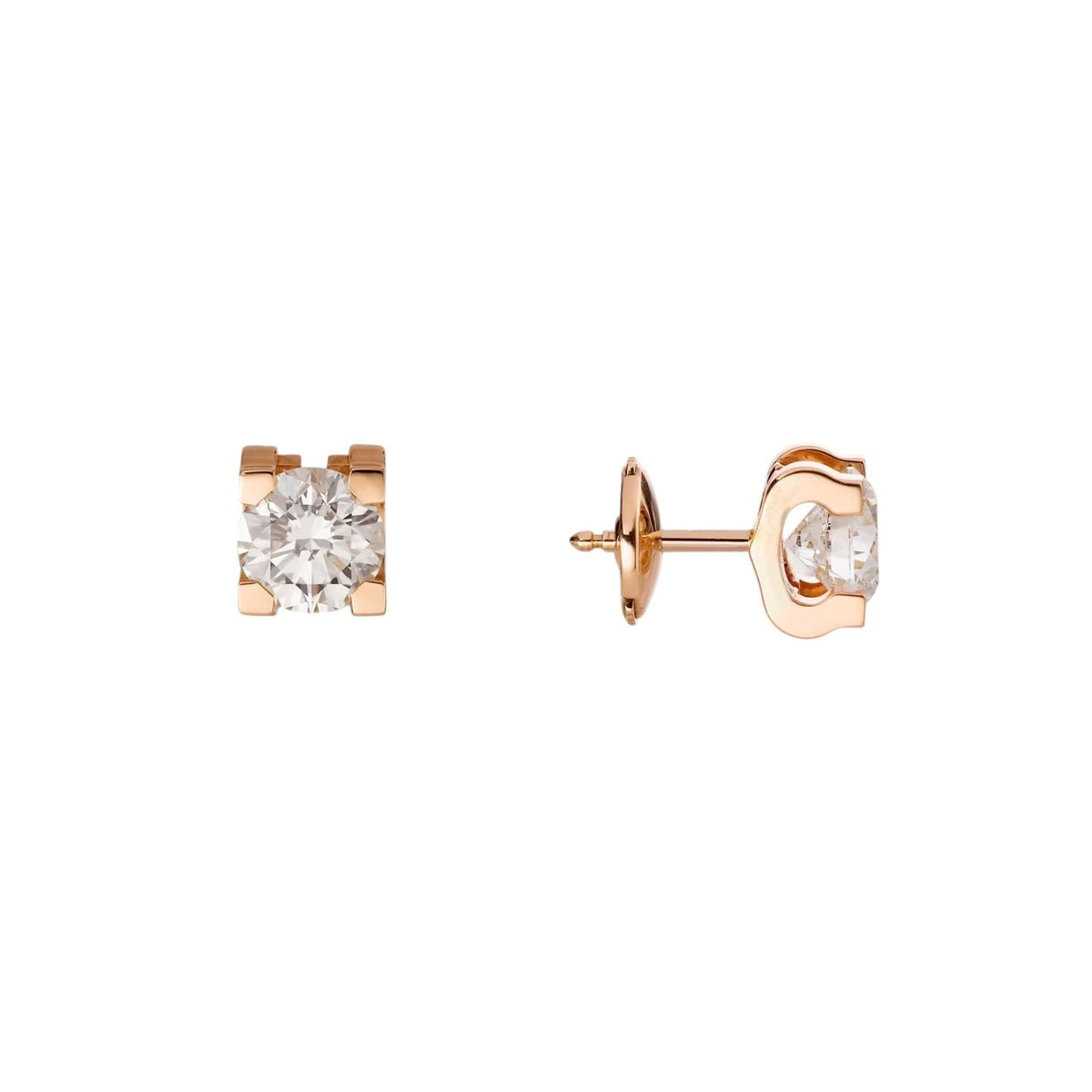 [Super CiCi]C DE DIAMOND STUD EARRINGS
