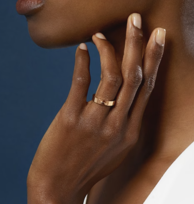 [Super CiCi ]ALLIANCE LIENS VIDENCE 4MM RING