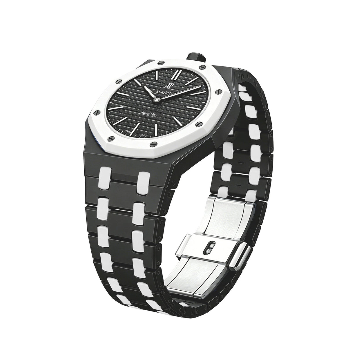[Super CiCi]Royal Oak Pop Exclusive Bioceramic Case & Bioceramic Strap Mix Color