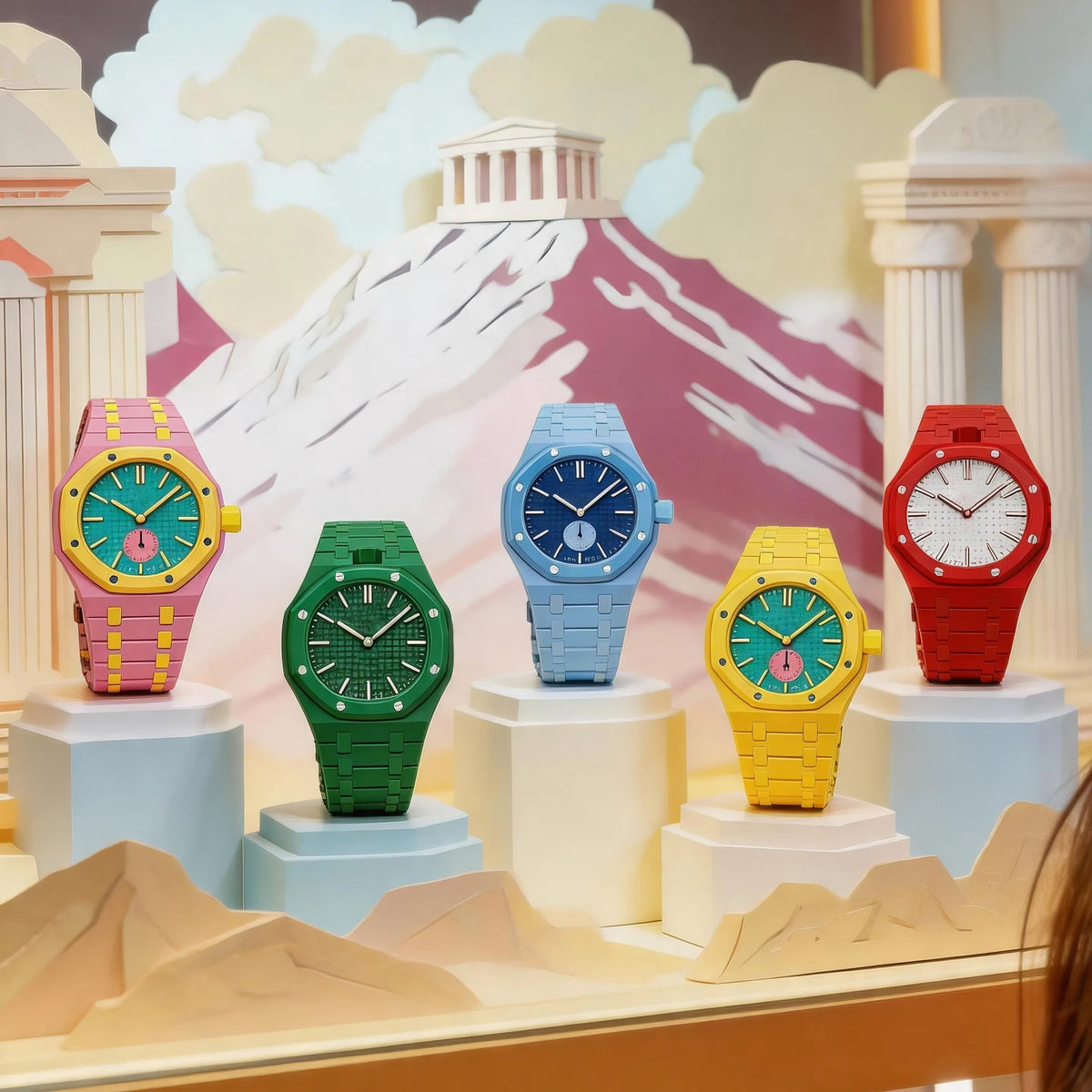 [Super CiCi]ROYAL OAK POP EXCLUSIVE BIOCERAMIC CASE & BIOCERAMIC STRAP
