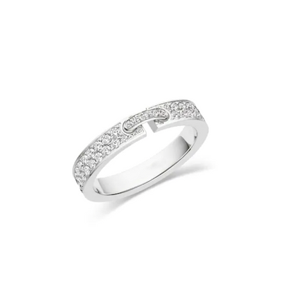[Super CiCi ]ALLIANCE LIENS VIDENCE PAVED DIAMOND 4MM RING