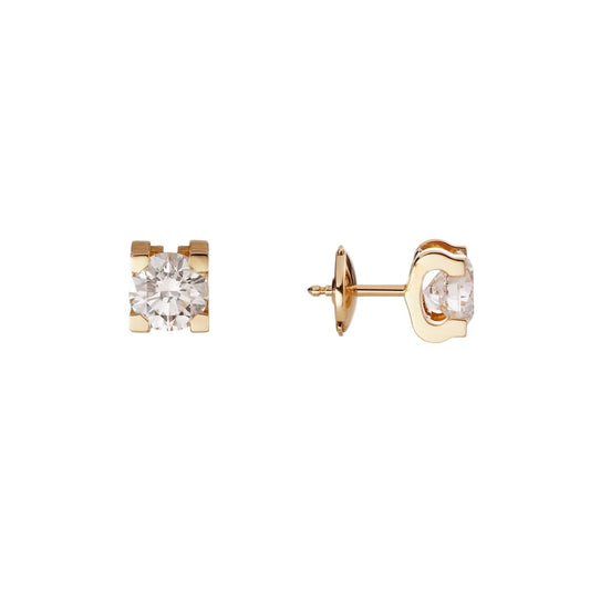 [Super CiCi]C DE DIAMOND STUD EARRINGS