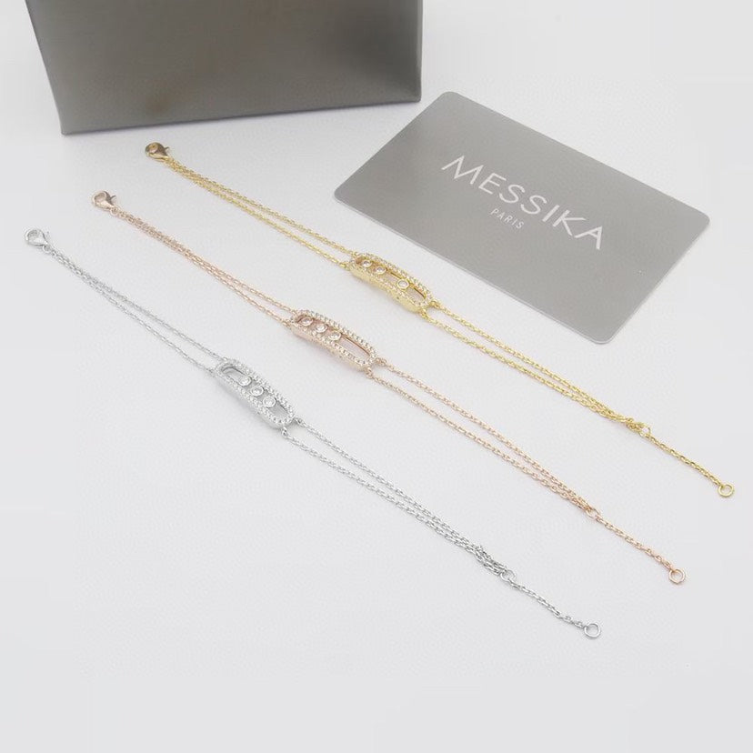 [Super CiCi] Move Classique pav¨¦ bracelet