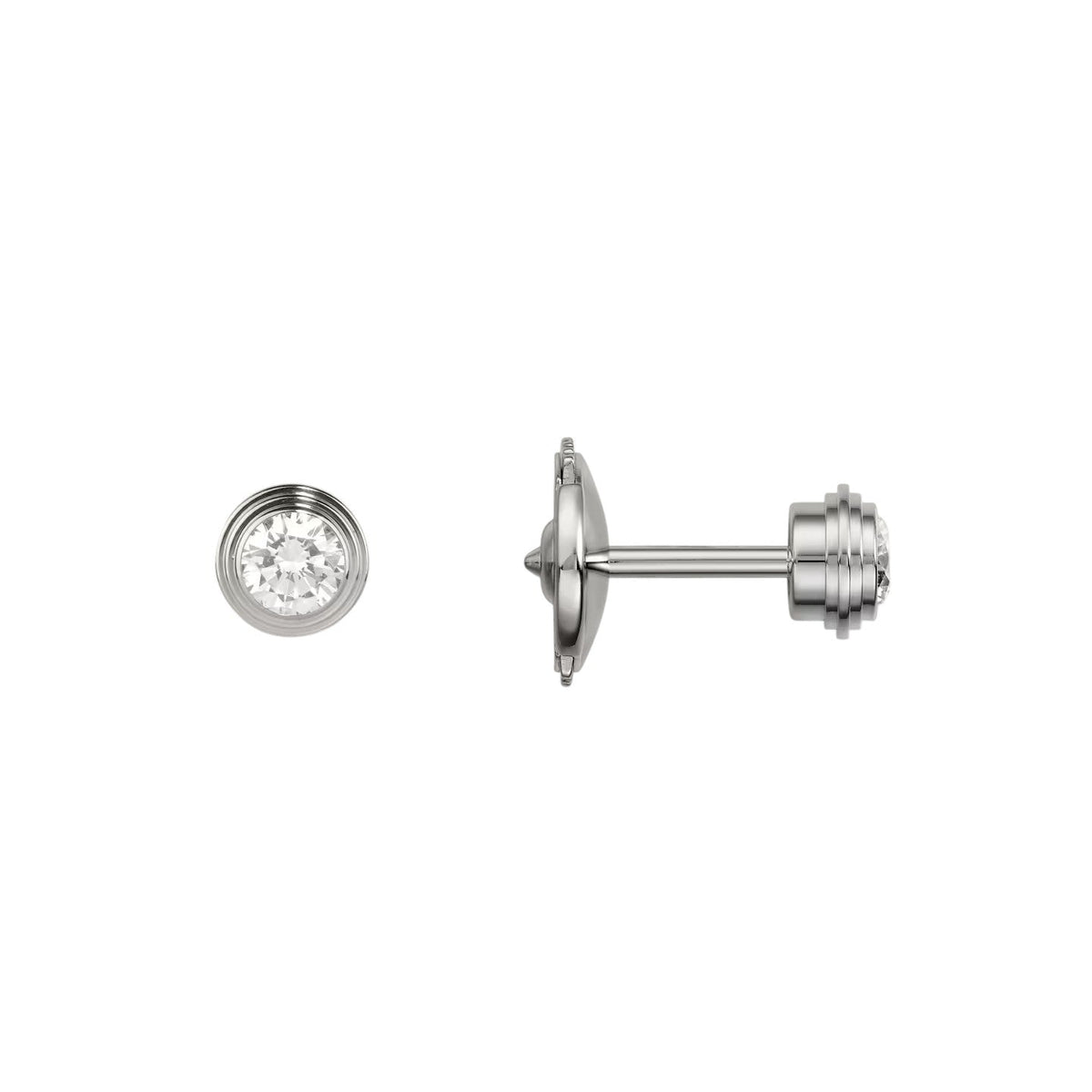 [Super CiCi]D'AMOUR 5MM DIAMOND STUD EARRINGS