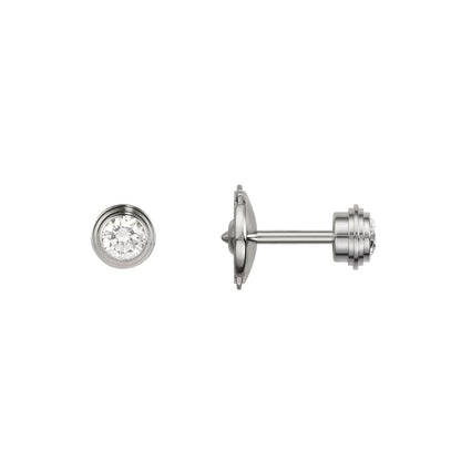 [Super CiCi]D'AMOUR 5MM DIAMOND STUD EARRINGS
