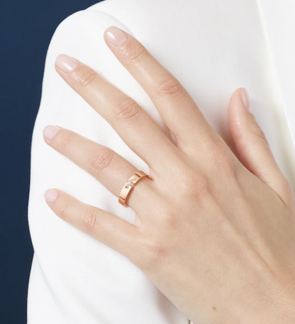 [Super CiCi ]ALLIANCE LIENS VIDENCE DIAMOND 4MM RING